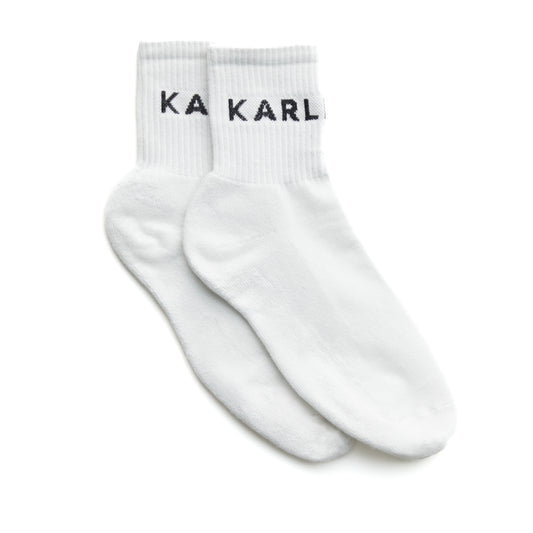 Signature Socks in Off White
